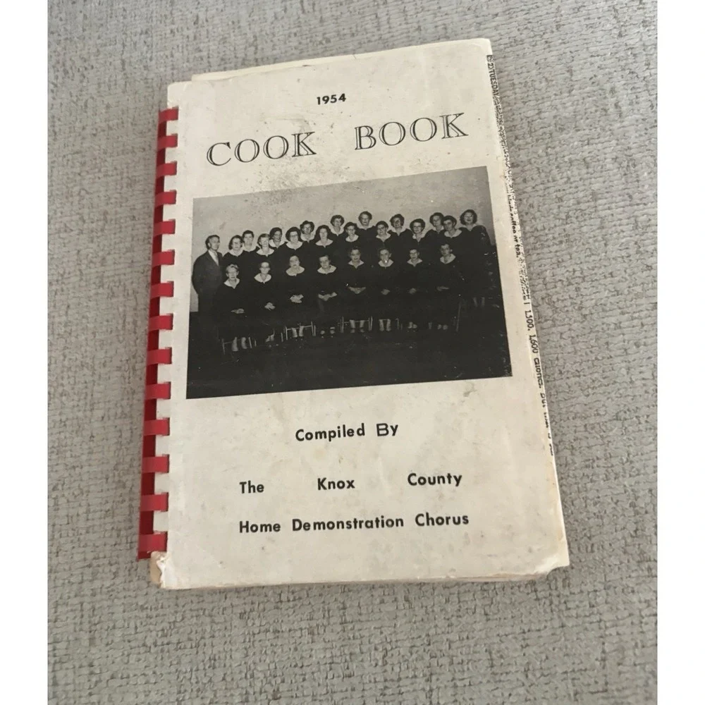 1954 Knox County Home Demonstration Chorus Cookbook (Community Cookbook) - Picture 1 of 5